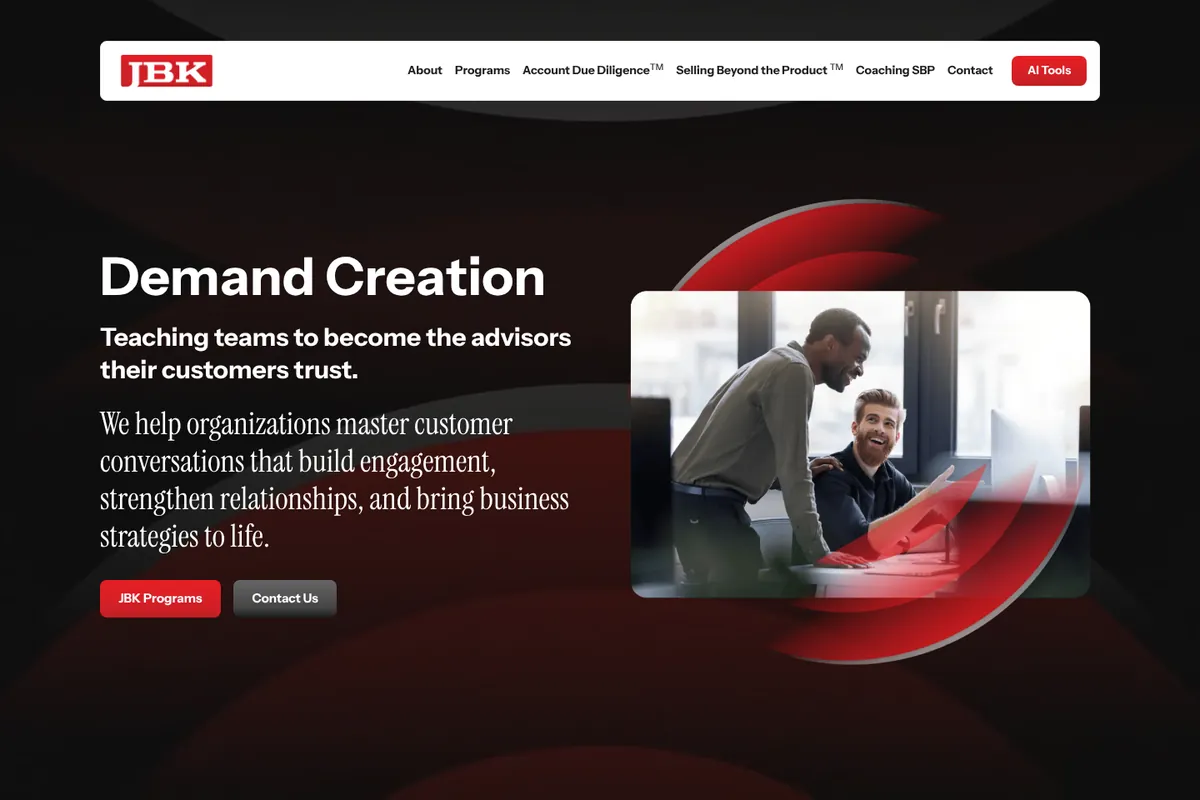 Sitio web de Jack B. Keenan, Inc.
