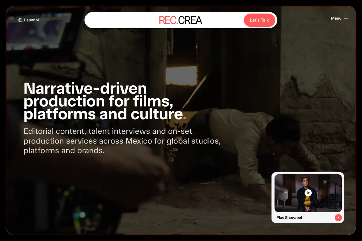 Sitio web de REC.CREA